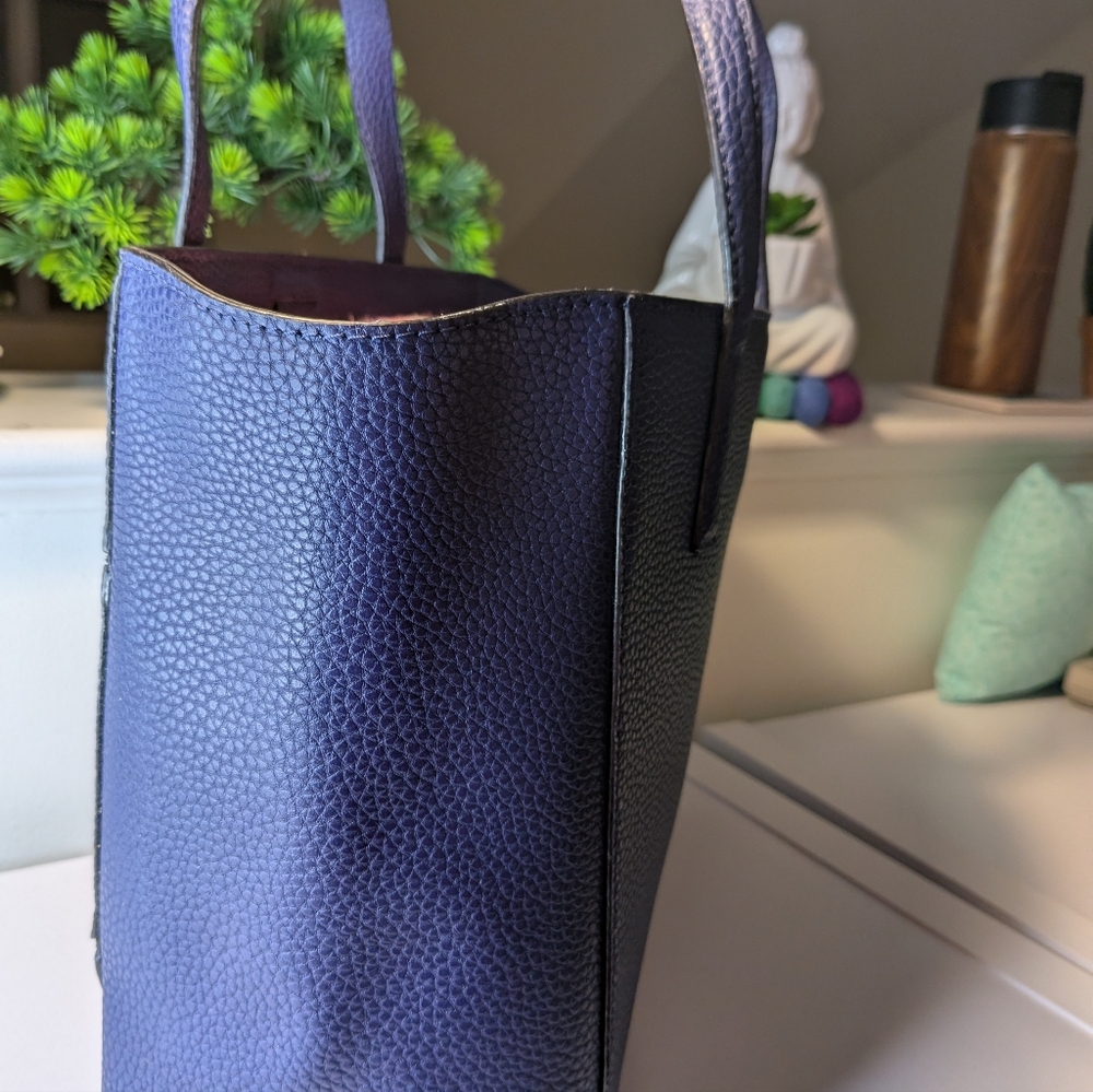 Kate Spade Navy Blue Bridge Place Francisca Large Tote Bag - Picture 2 of 12